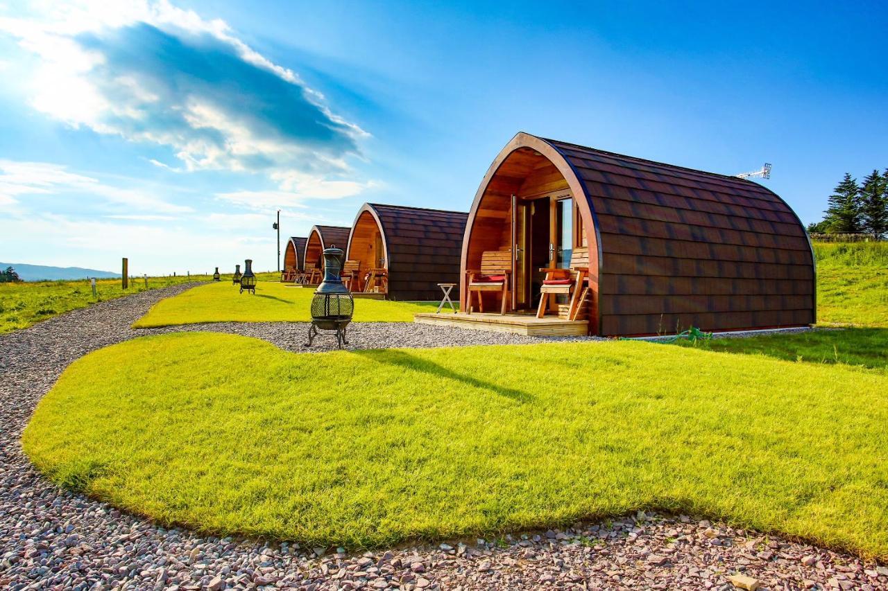 Skeabost View Pods Skye Villa Portree Luaran gambar