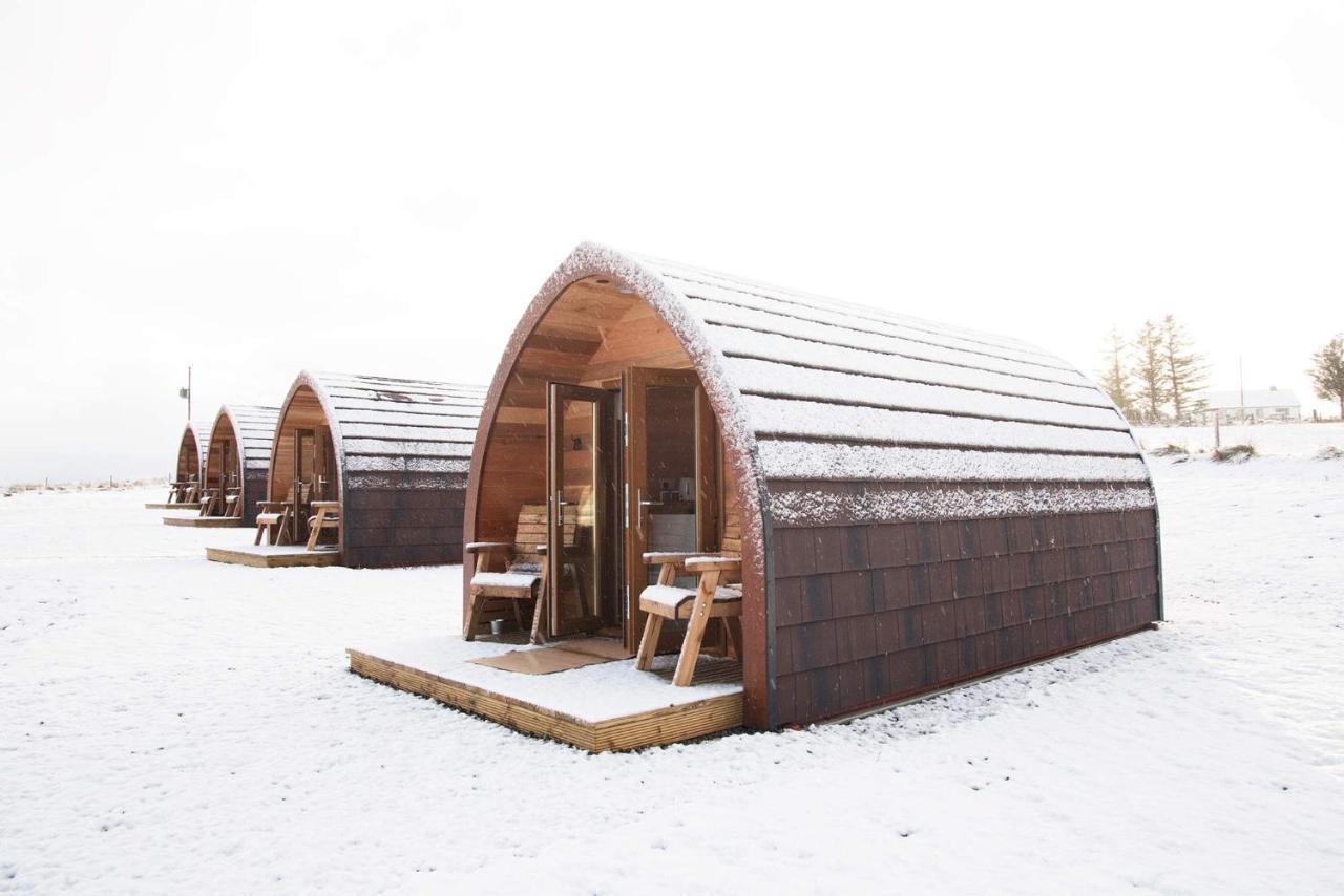 Skeabost View Pods Skye Villa Portree Luaran gambar