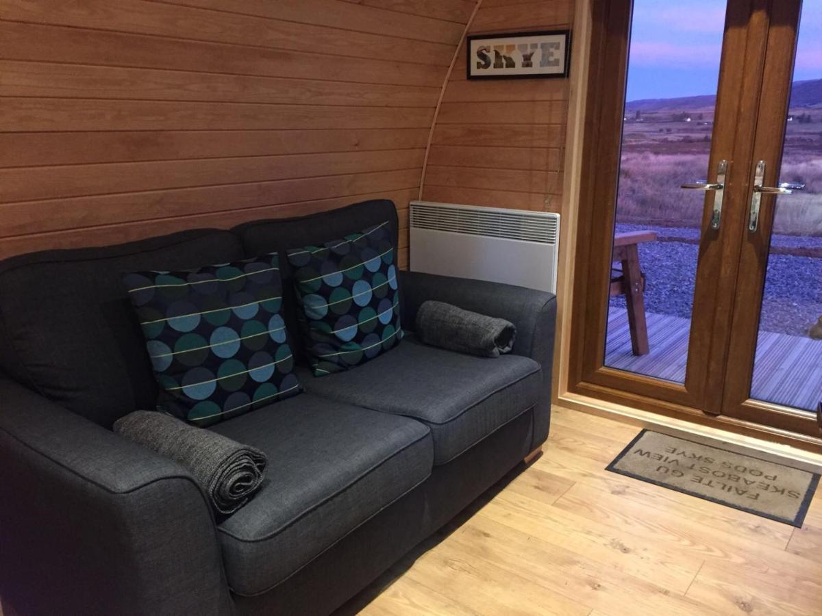 Skeabost View Pods Skye Villa Portree Luaran gambar