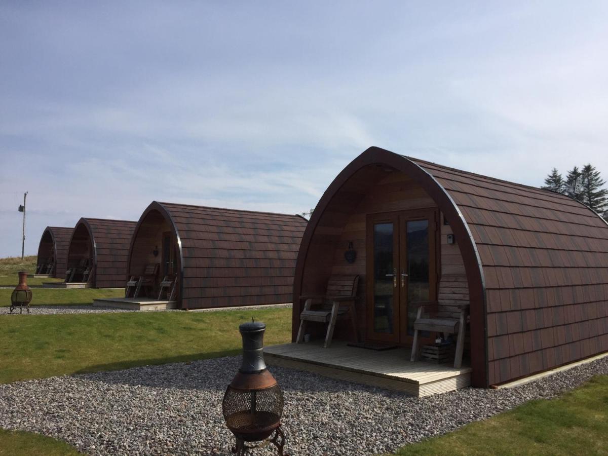 Skeabost View Pods Skye Villa Portree Luaran gambar