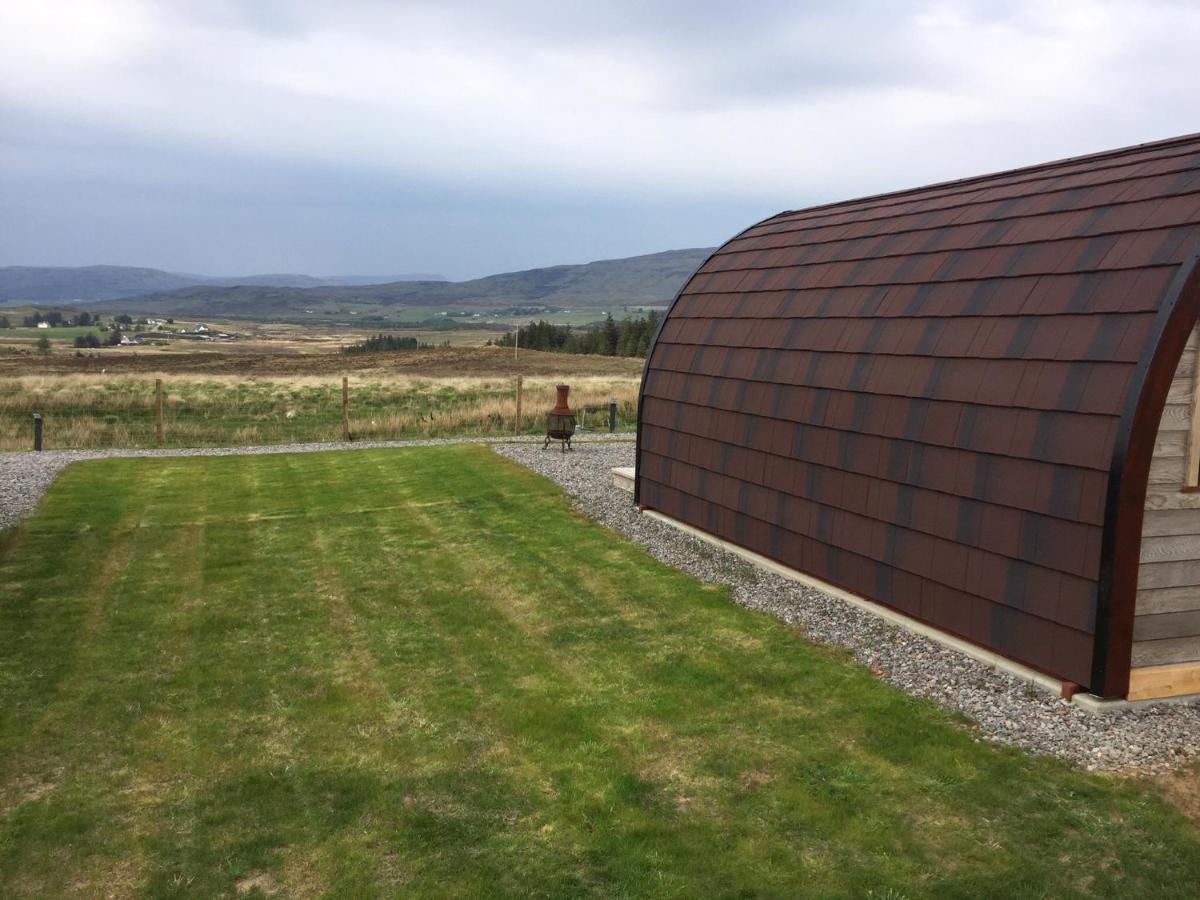 Skeabost View Pods Skye Villa Portree Luaran gambar