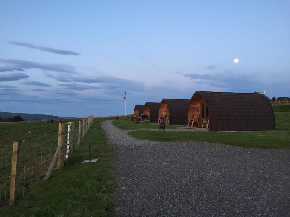 Skeabost View Pods Skye Villa Portree Luaran gambar