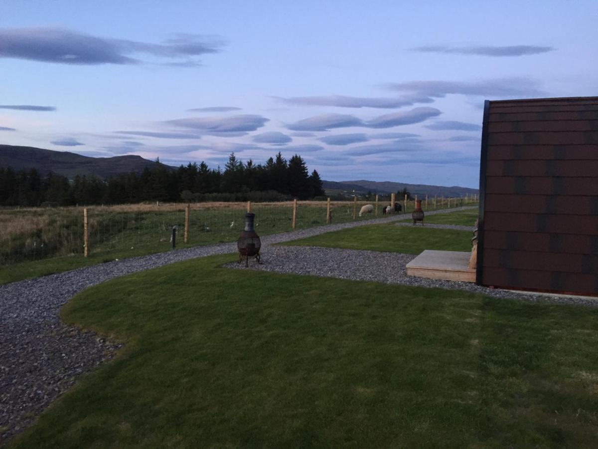 Skeabost View Pods Skye Villa Portree Luaran gambar
