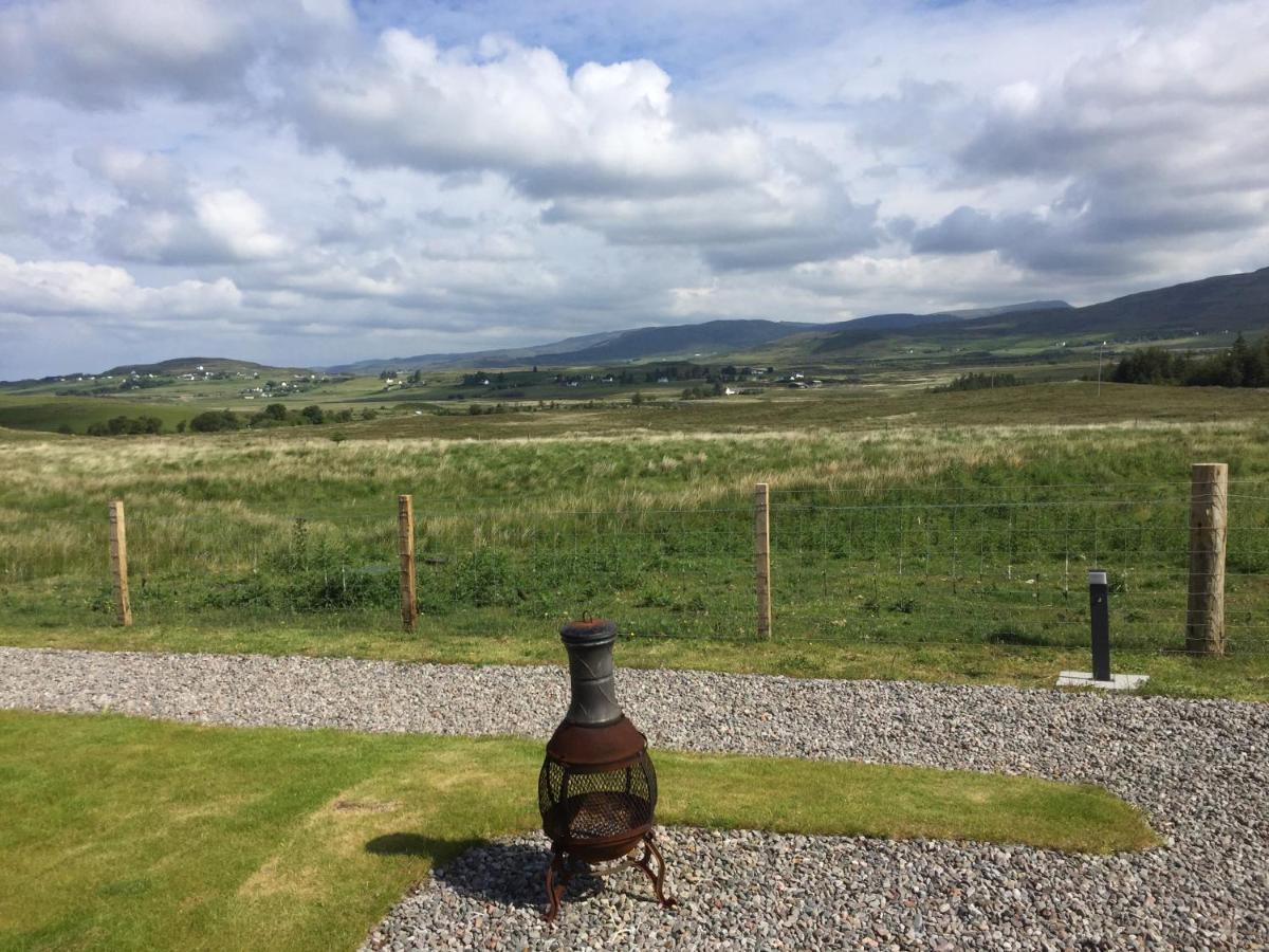 Skeabost View Pods Skye Villa Portree Luaran gambar