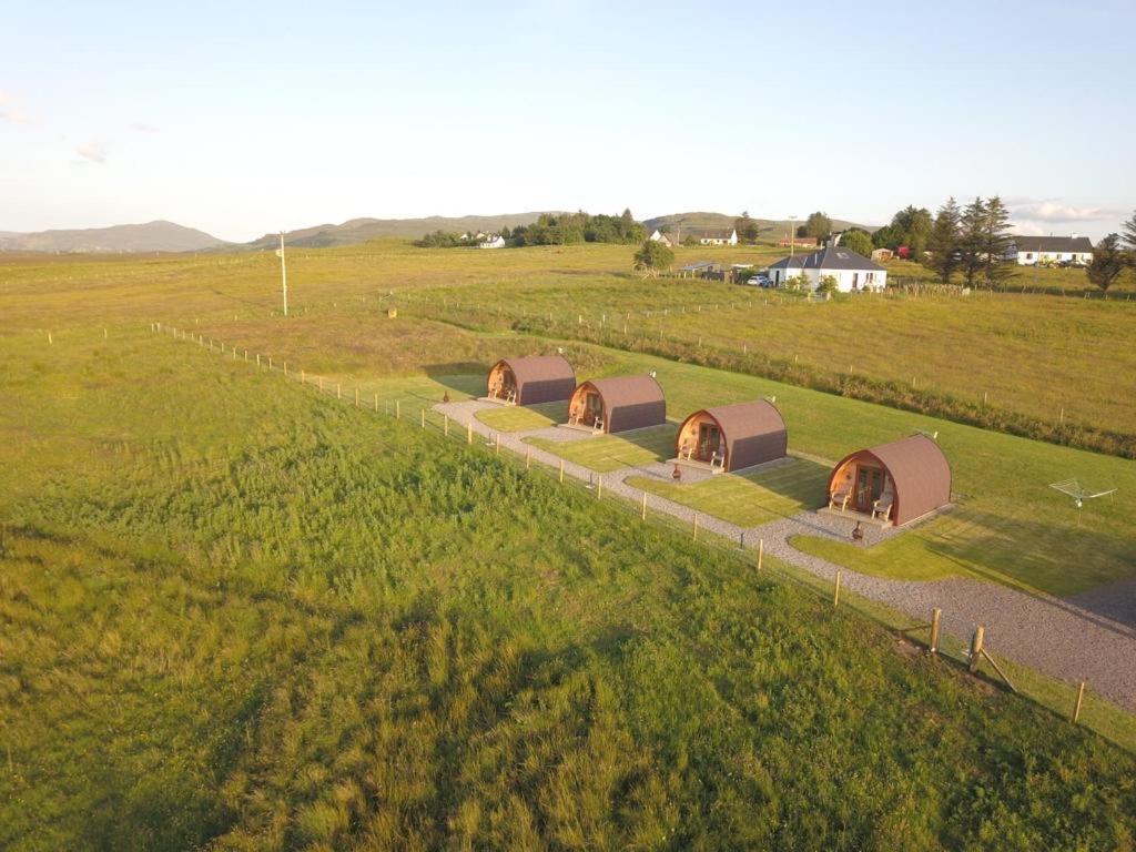 Skeabost View Pods Skye Villa Portree Luaran gambar