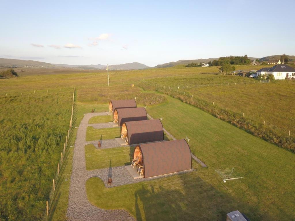 Skeabost View Pods Skye Villa Portree Luaran gambar