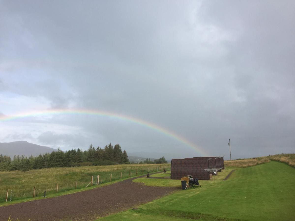 Skeabost View Pods Skye Villa Portree Luaran gambar